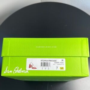 Sam Edelman Women's Pink Suede Shoes